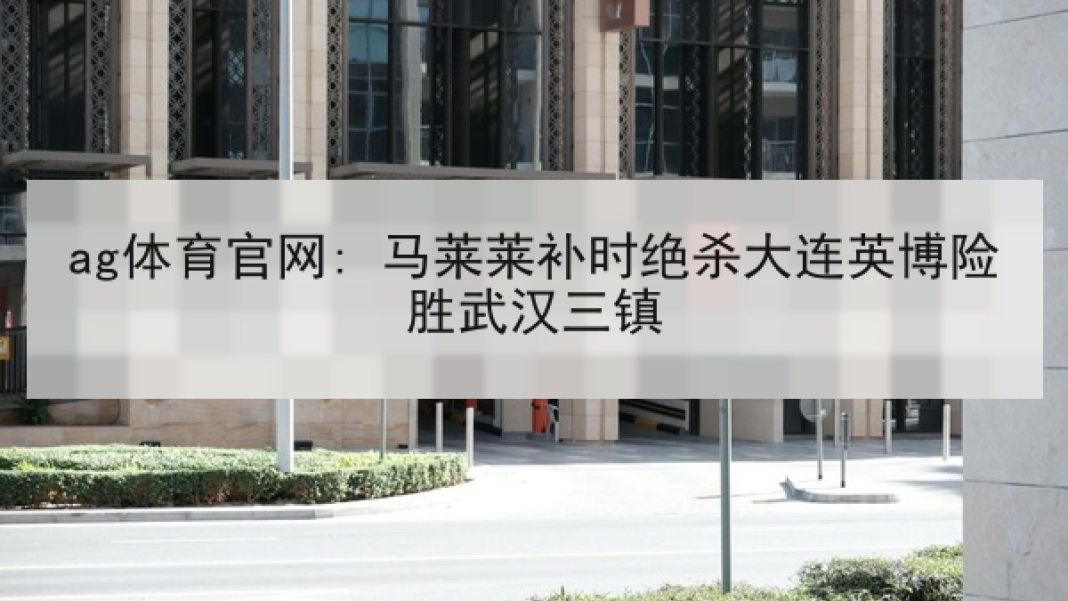 ag体育官网: 马莱莱补时绝杀大连英博险胜武汉三镇