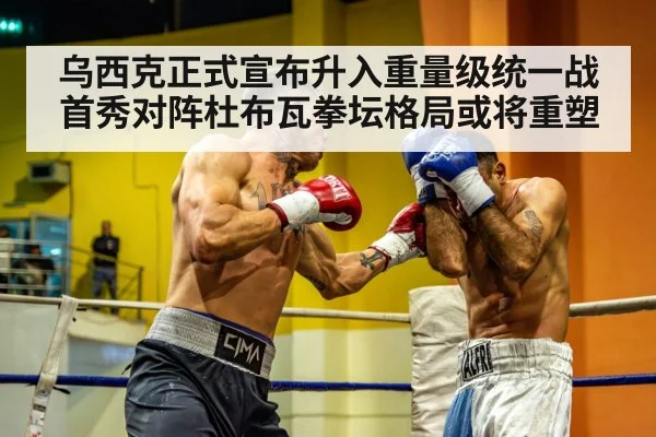 heavyweight boxer punching